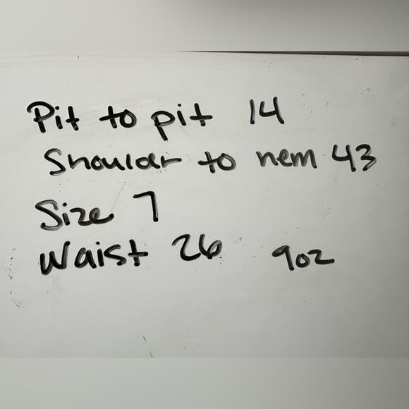 Vintage Y2K Denim Halter Dress Made in USA | Size 7 | Minimal Western Preppy - Picture 8 of 8